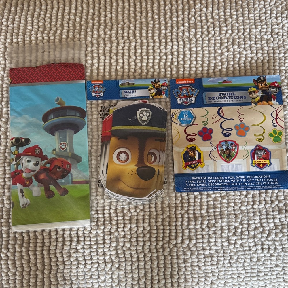 Paw Patrol Party Decorations